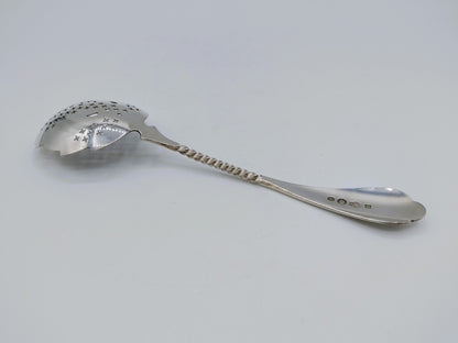 Zilveren strooilepel, Wed. A. Kuijlenburg, Schoonhoven, 1891