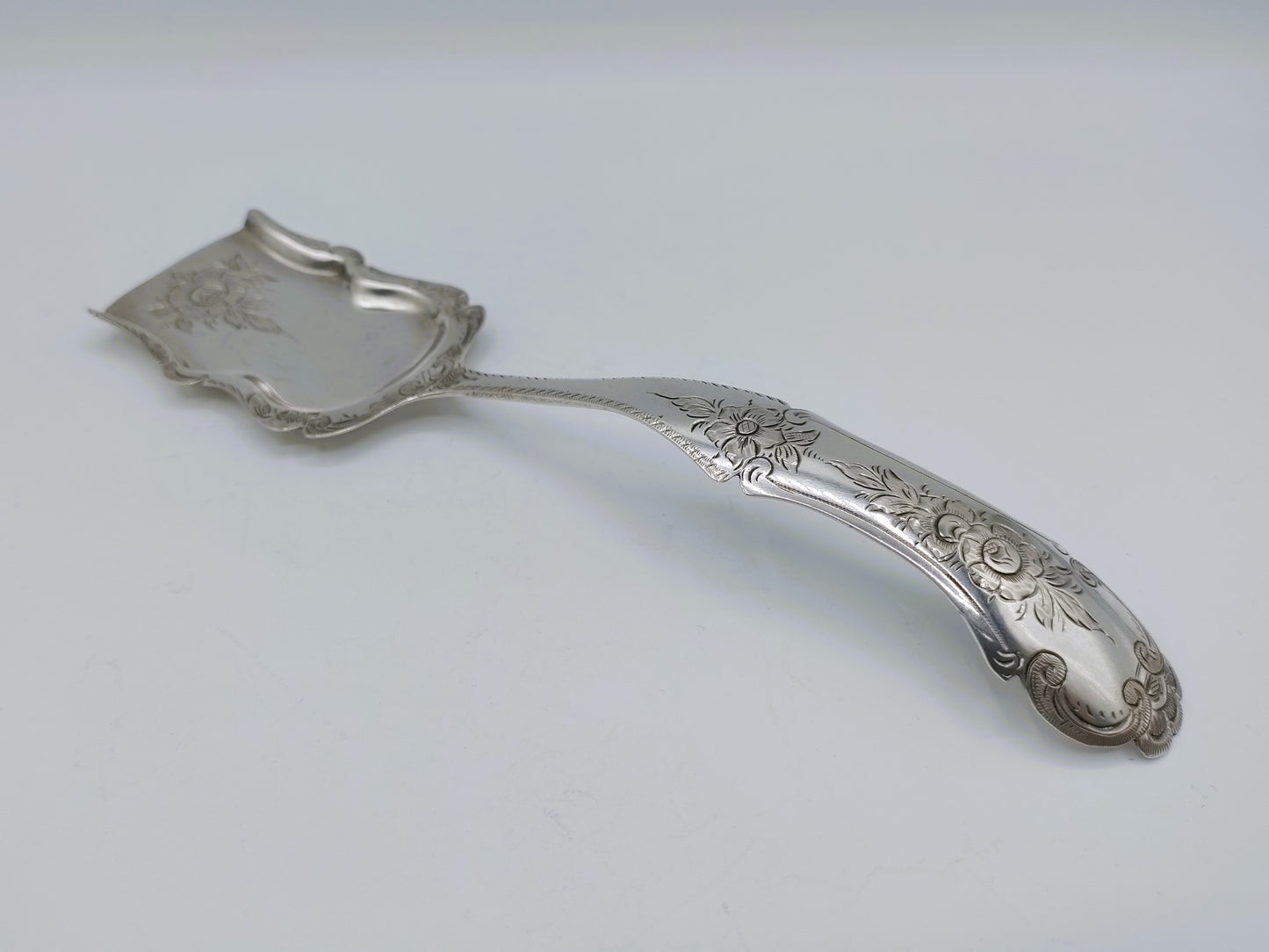 Zilveren gemberlepel, Johannes Martinus Steiger, Amsterdam, 1866