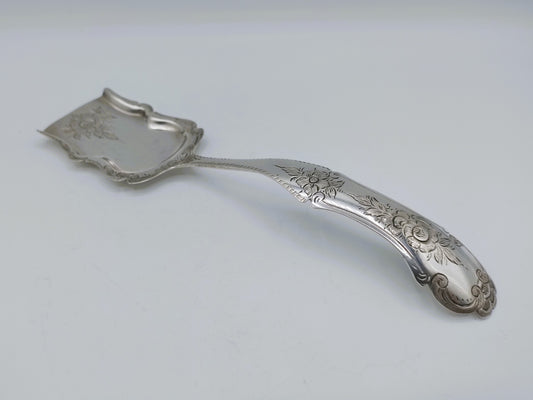 Zilveren gemberlepel, Johannes Martinus Steiger, Amsterdam, 1866