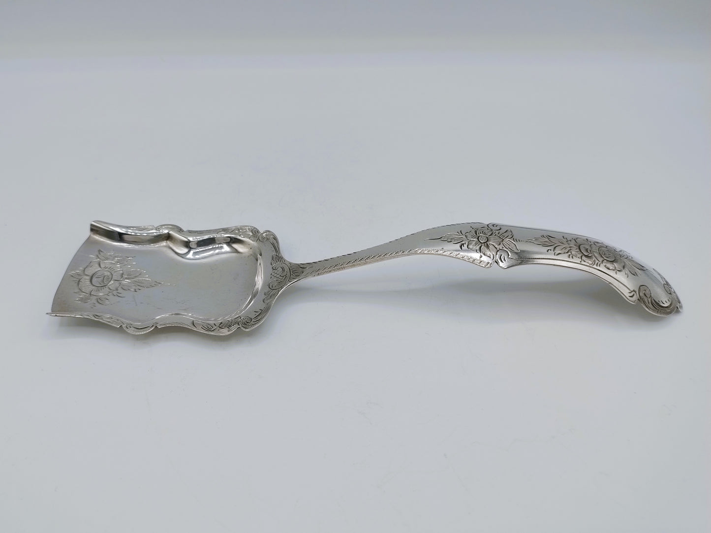 Zilveren gemberlepel, Johannes Martinus Steiger, Amsterdam, 1866