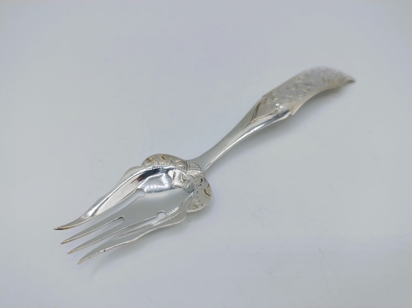 Zilveren zuurvork, Wed. Hendrik van der Ree, Schoonhoven, 1856