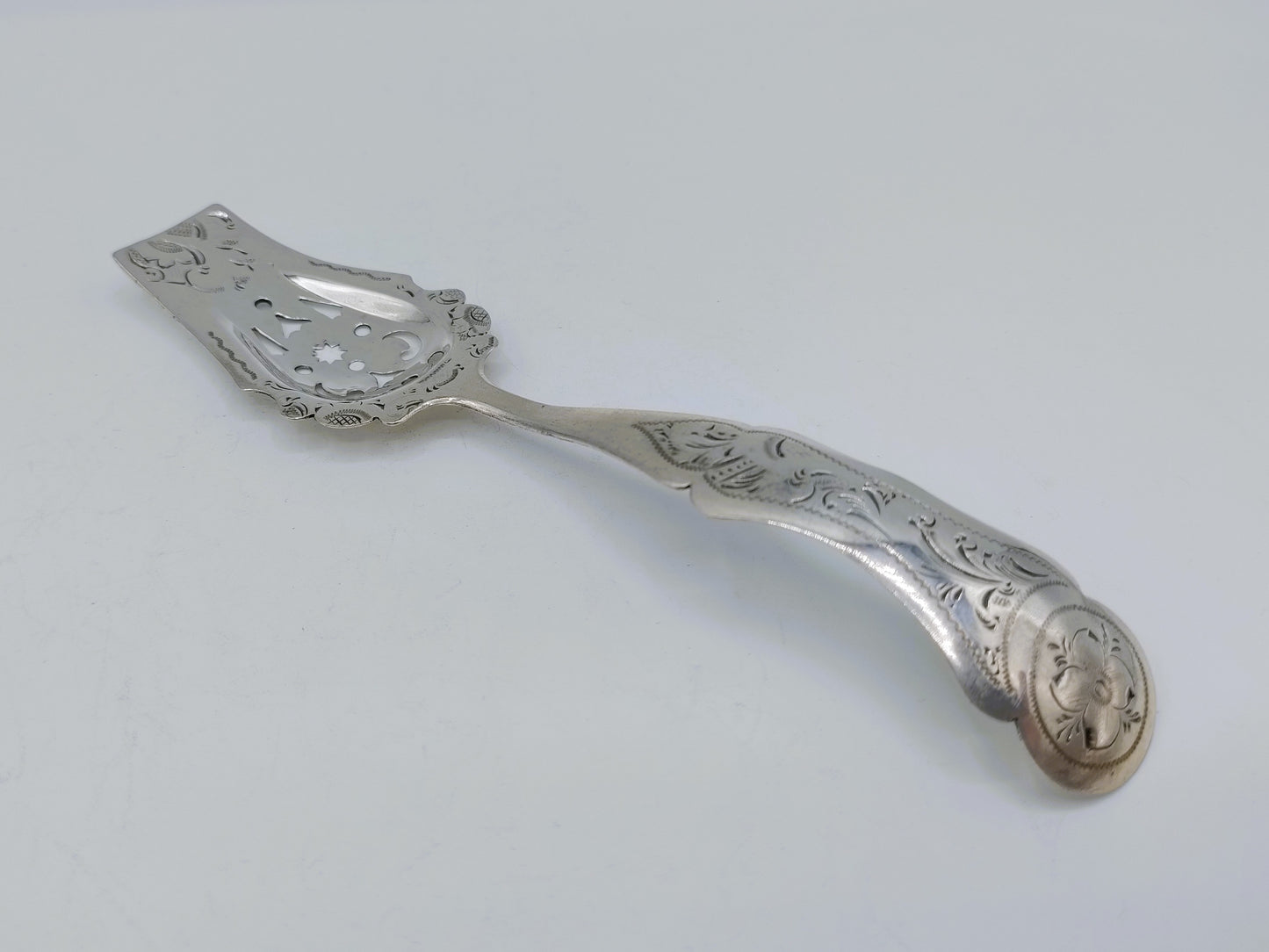 Zilveren gemberlepel, Wed. Hendrik van der Ree), Schoonhoven, 1861