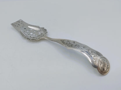 Zilveren gemberlepel, Wed. Hendrik van der Ree), Schoonhoven, 1861