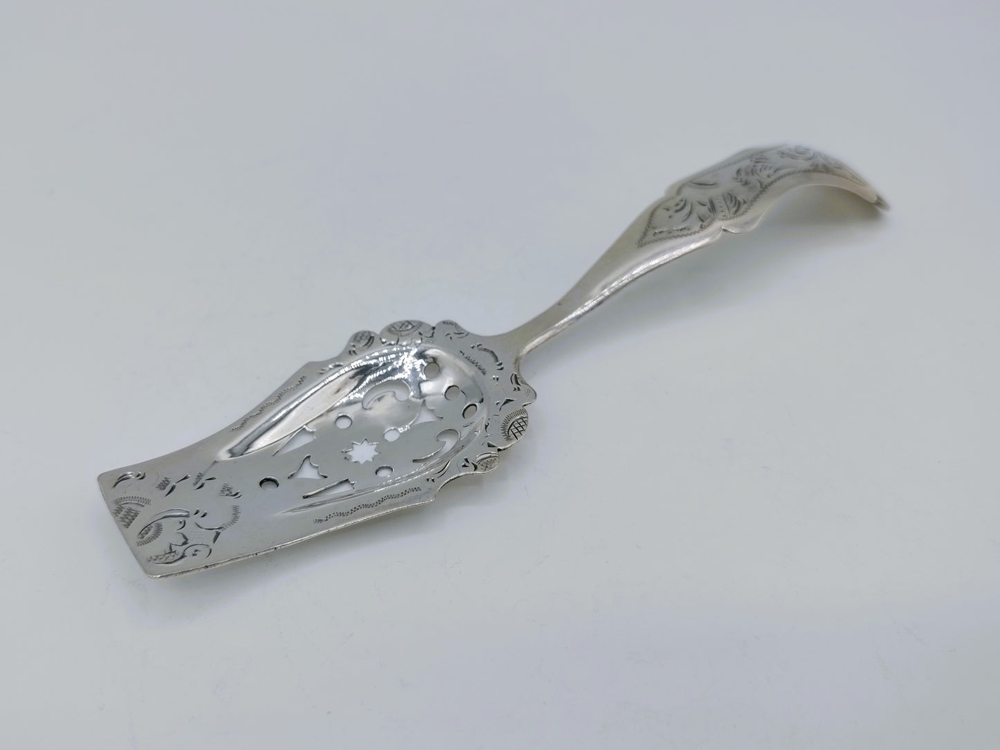 Zilveren gemberlepel, Wed. Hendrik van der Ree), Schoonhoven, 1861