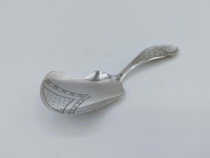 Zilveren theeschepje, A. & J. Driesen, Schoonhoven, ca. 1890
