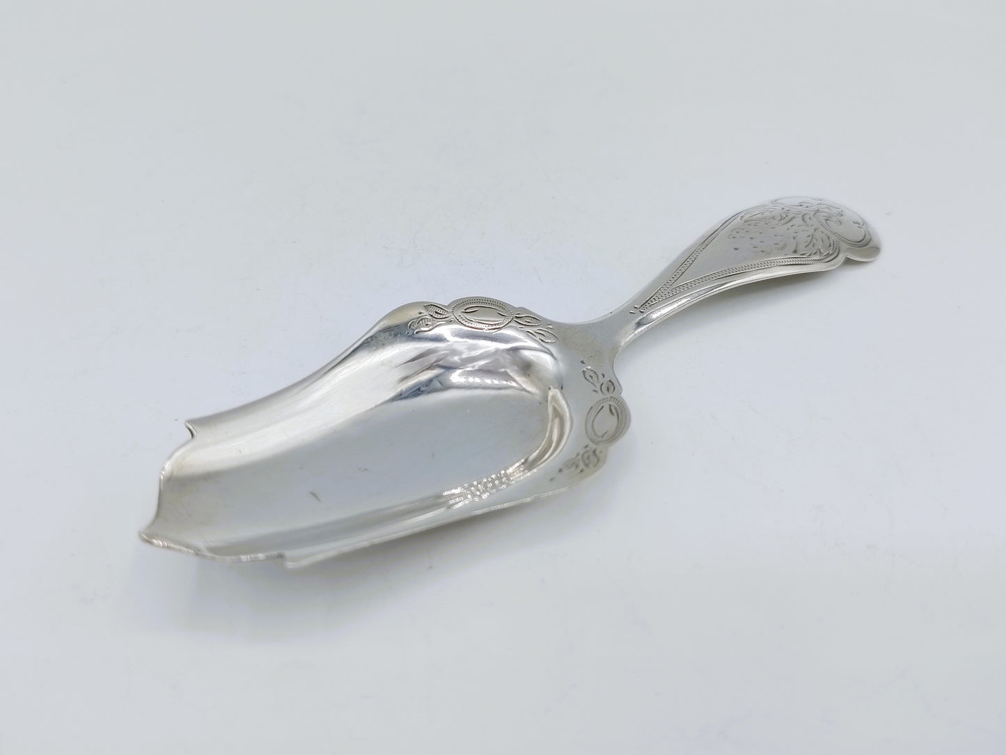 Zilveren theeschepje, P.V. Geelen Ezn, Schoonhoven, 1876