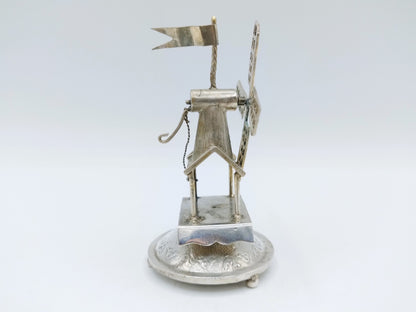 Zilveren miniatuur zaagmolen, Hoorn / Alkmaar, 1904