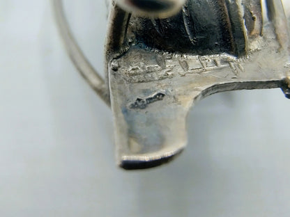 Zilveren miniatuur Tjalk, Nederland, ca. 1920