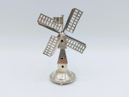 Zilveren miniatuur molen, J. Verhoogt, Hoorn, ca. 1910