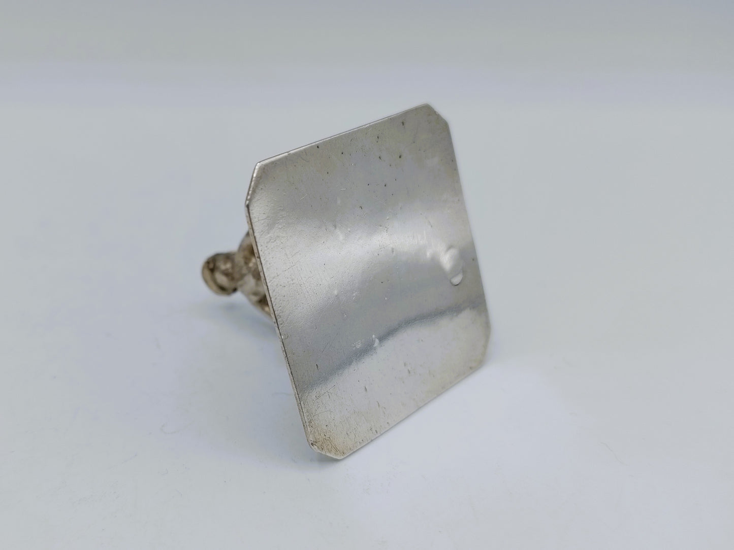 Zilveren miniatuur stadsomroeper, H. Hooijkaas, Schoonhoven, ca. 1890