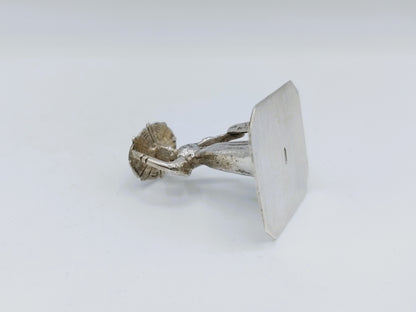 Zilveren miniatuur visverkoopster, J. Postmus, Amsterdam, ca. 1910