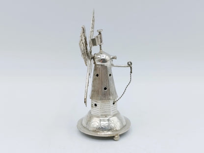 Zilveren miniatuur molen, J. Verhoogt, Hoorn, ca. 1910