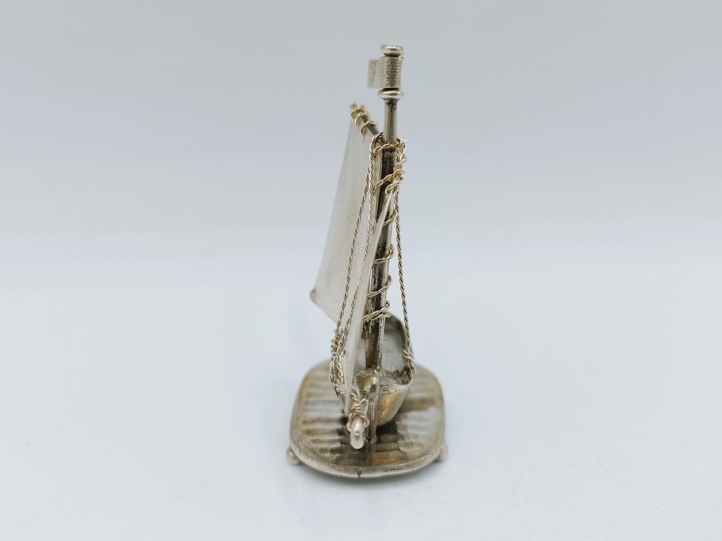 Zilveren miniatuur botter, Nederland, 19e eeuws