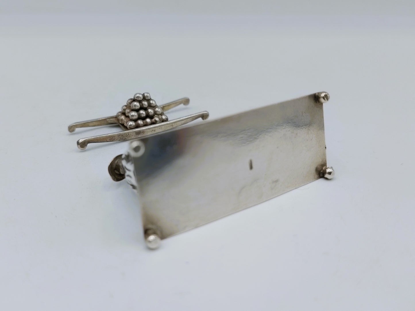 Zilveren miniatuur kaasdragers, J. Mes, Hoorn, 1916