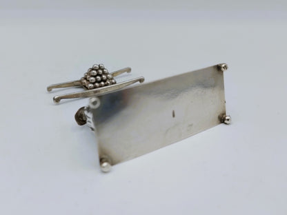Zilveren miniatuur kaasdragers, J. Mes, Hoorn, 1916