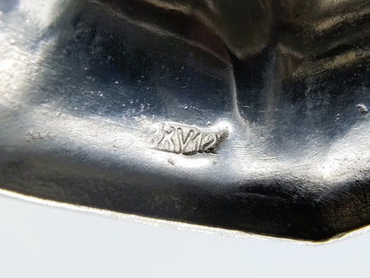 Zilveren miniatuur stellingmolen, B. Verhoogt, Hoorn, ca. 1930