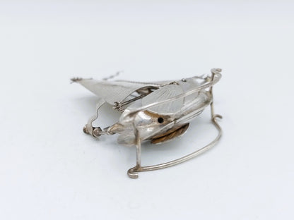 Zilveren miniatuur vissersboot, J. Verhoogt, Hoorn, ca. 1910