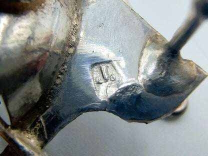 Zilveren miniatuur vissersboot, J. Verhoogt, Hoorn, ca. 1910
