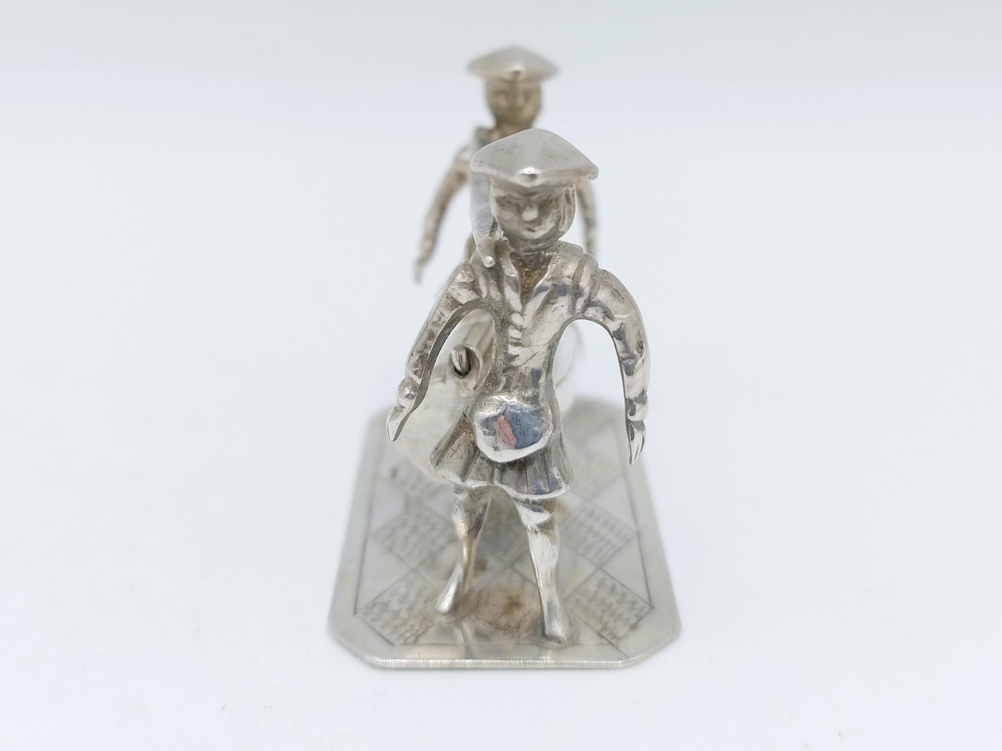Zilveren miniatuur tondragers, J.S. Zwanenburg & Zn, Sneek, ca. 1910