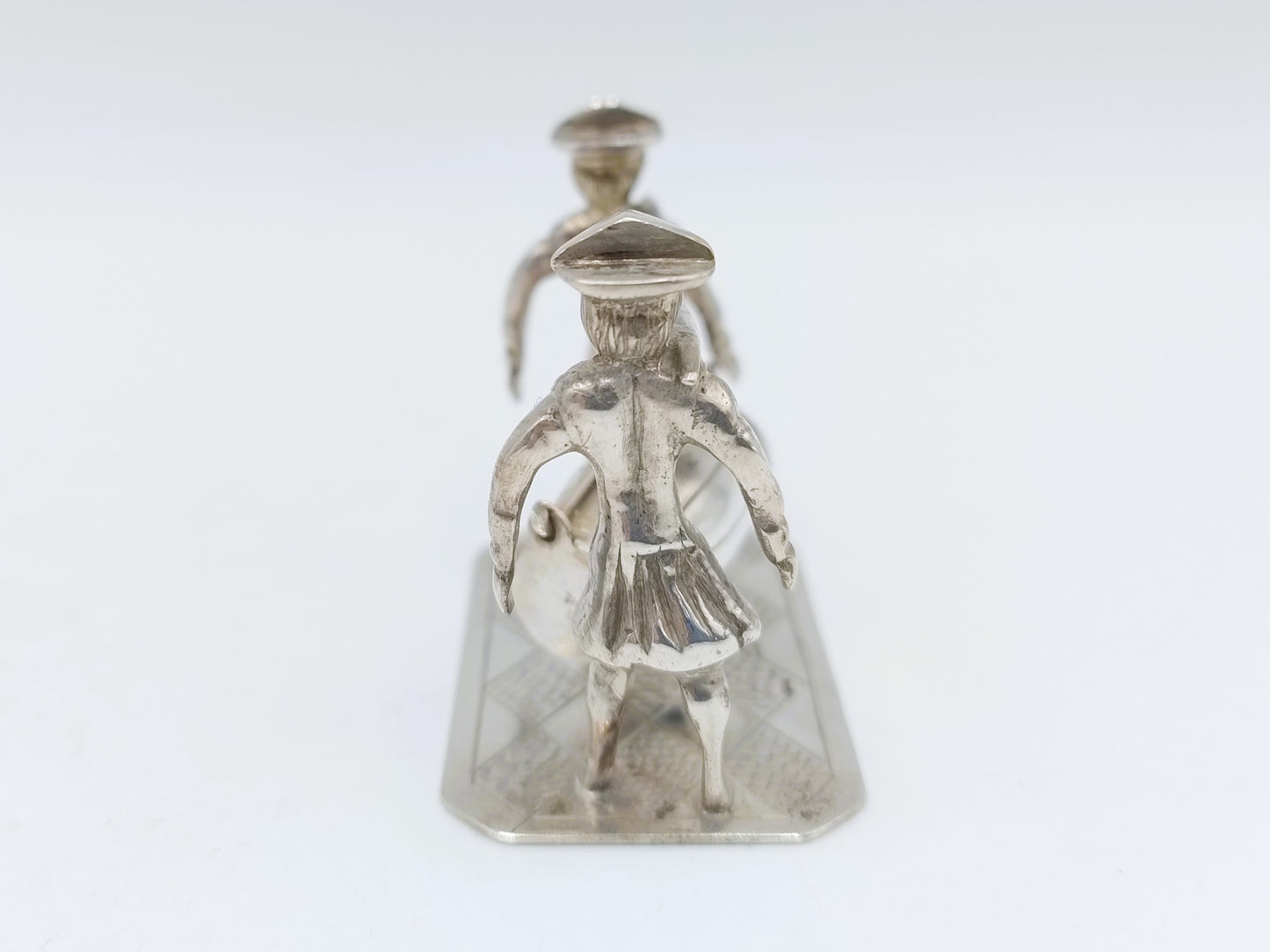 Zilveren miniatuur tondragers, J.S. Zwanenburg & Zn, Sneek, ca. 1910