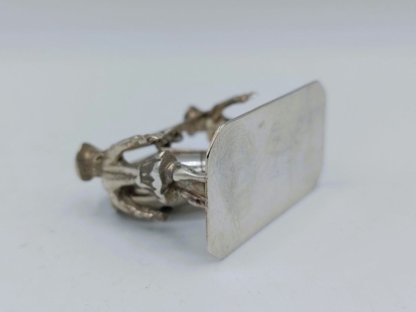 Zilveren miniatuur tondragers, J.S. Zwanenburg & Zn, Sneek, ca. 1910