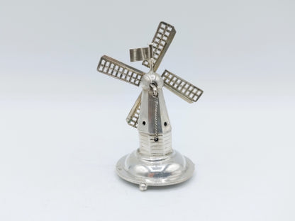Zilveren miniatuur windmolen, J. Verhoogt, Hoorn, ca. 1905