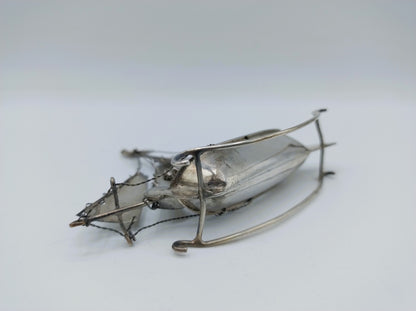 Zilveren miniatuur tjalk, J. Postmus, Hoorn, 1934