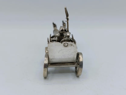 Zilveren miniatuur bokkenkar, Alkmaar, 1894