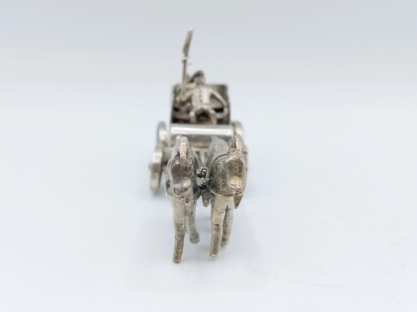 Zilveren miniatuur bokkenkar, Alkmaar, 1894