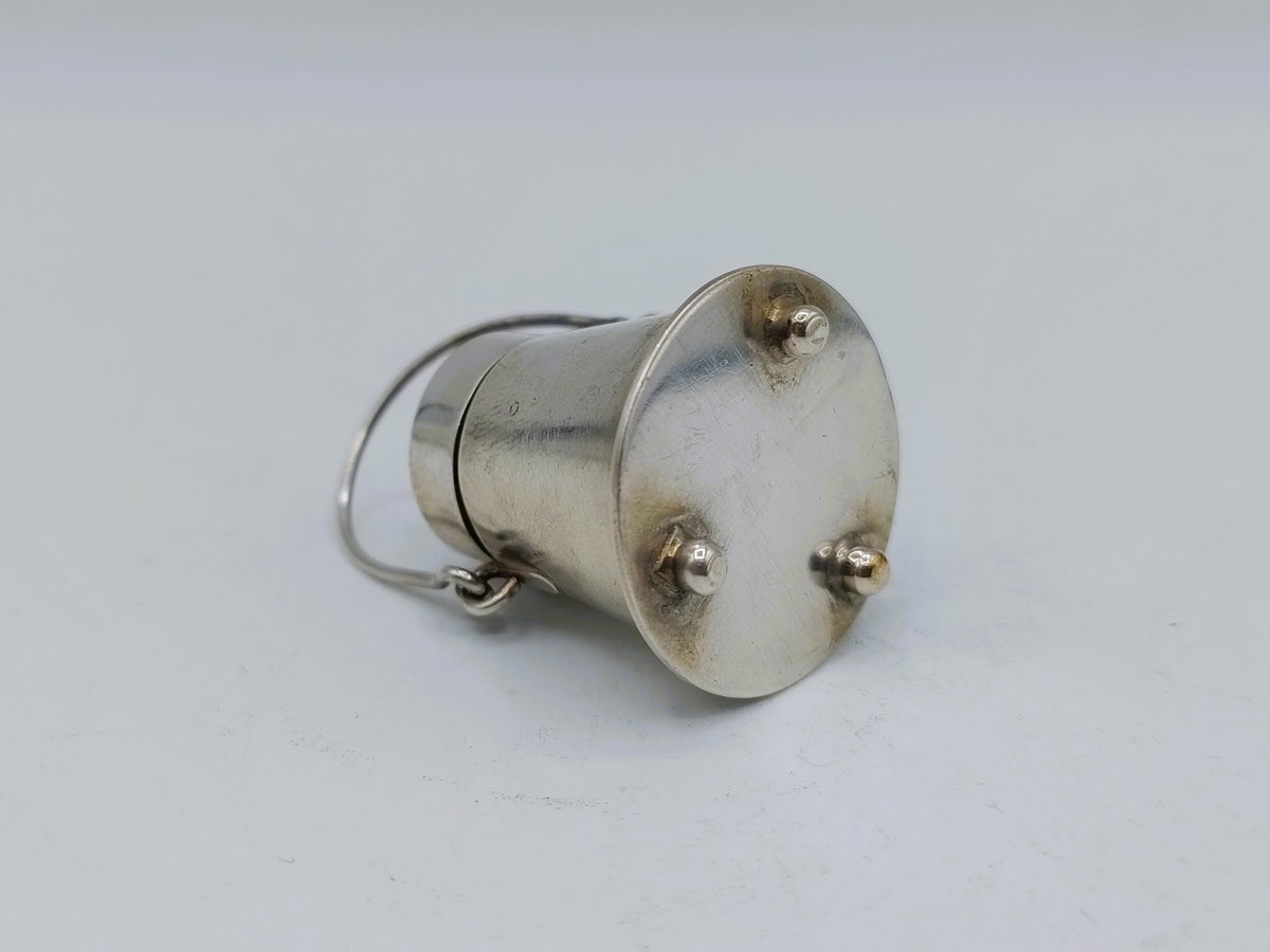 Zilveren miniatuur doofpot, H. Hooykaas, Schoonhoven, 1943-1946