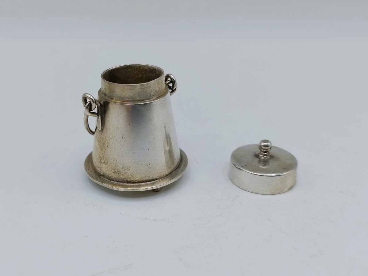 Zilveren miniatuur doofpot, H. Hooykaas, Schoonhoven, 1943-1946