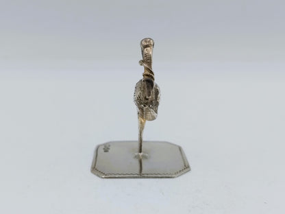 Zilveren miniatuur ooienvaar, J. Postmus, Hoorn, 1918