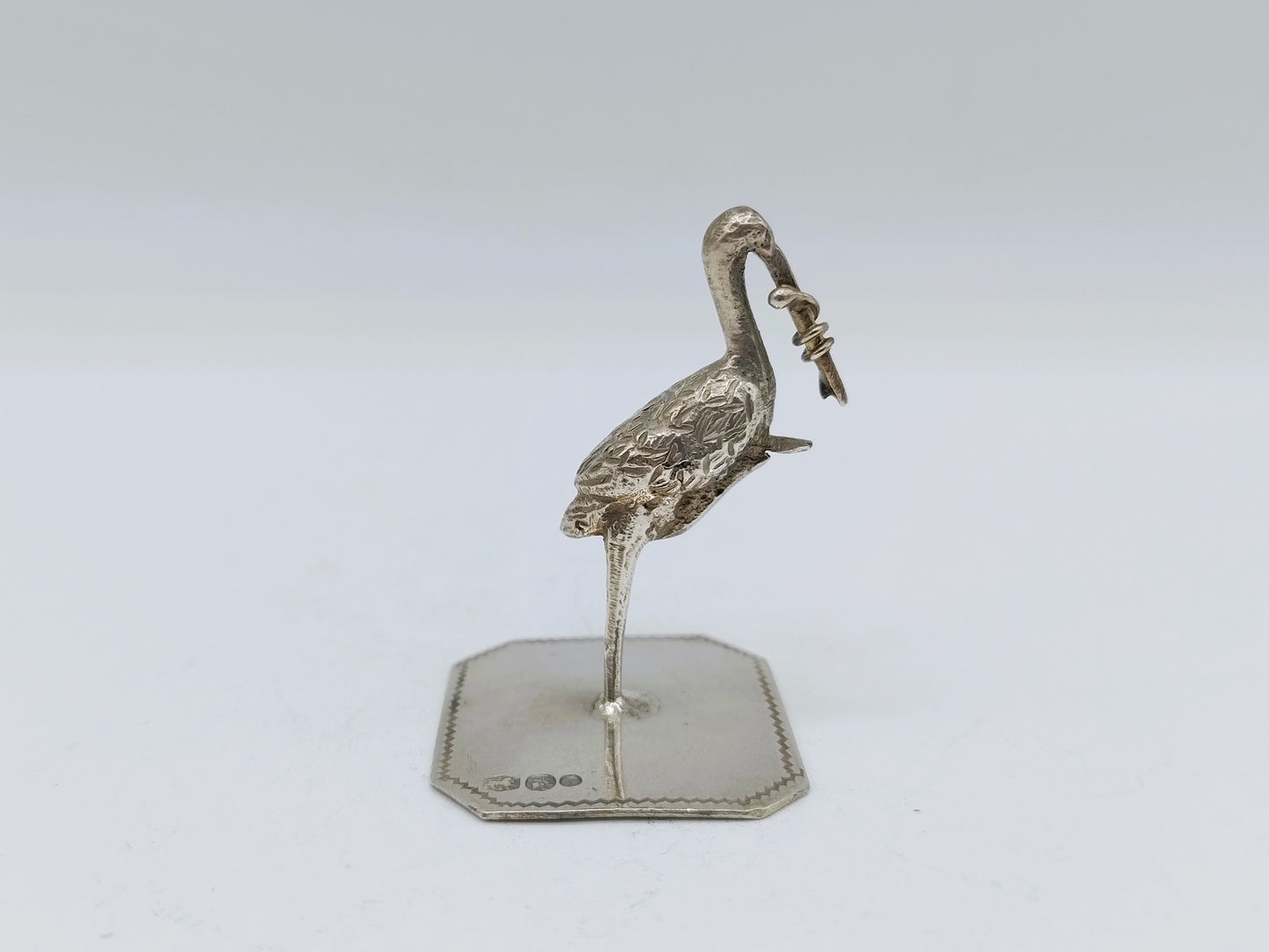 Zilveren miniatuur ooienvaar, J. Postmus, Hoorn, 1918