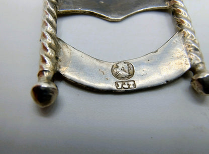 Zilveren miniatuur stoel, F.J. Treeling, Sneek, 1895