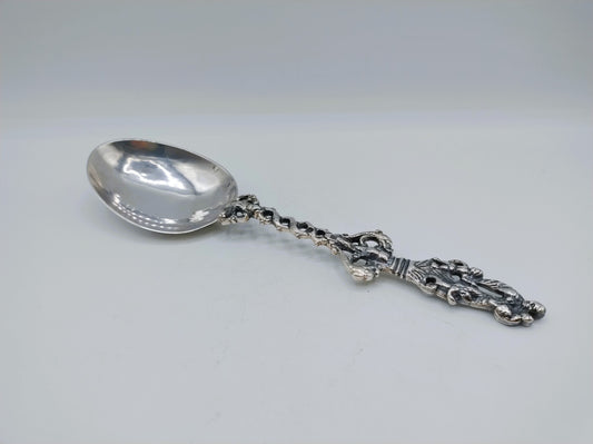Zilveren gelegenheidslepel, 'de Liefde', J.H. Yskamp, Harlingen, 1838