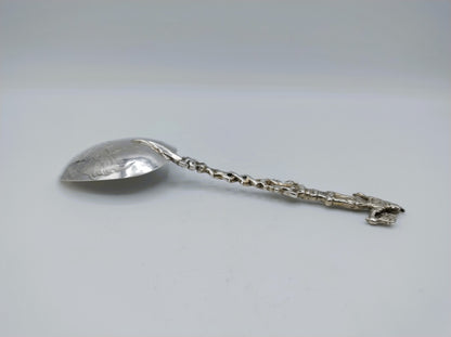 Zilveren gelegenheidslepel, Koningskoets, G.W. Pierkens, Bolsward, ca. 1700