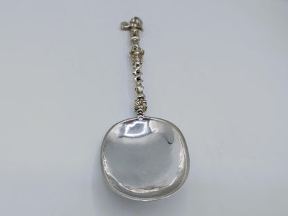 Zilveren gelegenheidslepel, Koningskoets, G.W. Pierkens, Bolsward, ca. 1700