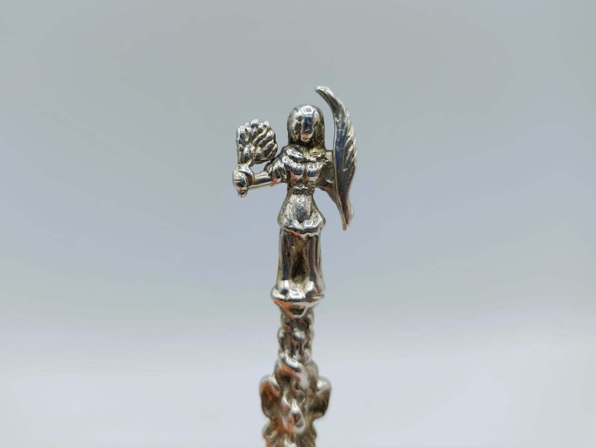 Zilveren gelegenheidslepel, Koningskoets, G.W. Pierkens, Bolsward, ca. 1700