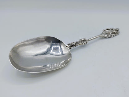Zilveren gelegenheidslepel, P.A. van der Beek, Den Haag, ca. 1870