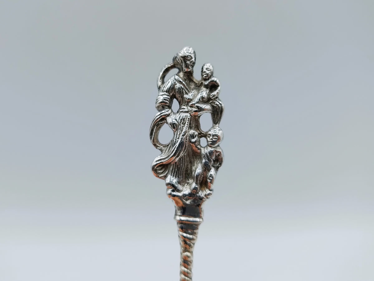 Zilveren gelegenheidslepel, P.A. van der Beek, Den Haag, ca. 1870