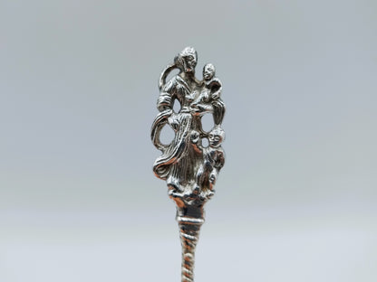 Zilveren gelegenheidslepel, P.A. van der Beek, Den Haag, ca. 1870
