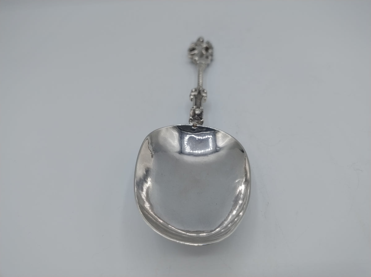 Zilveren gelegenheidslepel, P.A. van der Beek, Den Haag, ca. 1870