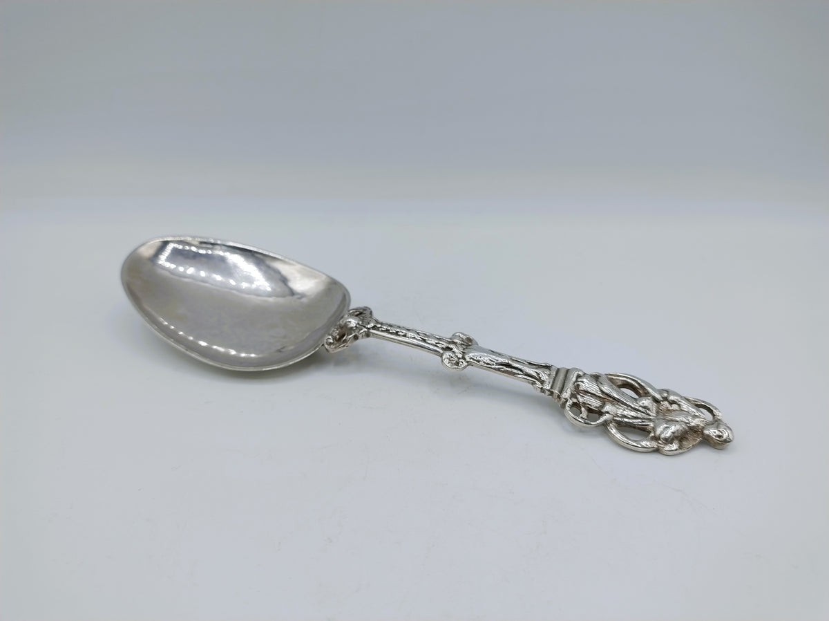 Zilveren sierlepel, S. Roorda, Franeker, ca. 1790
