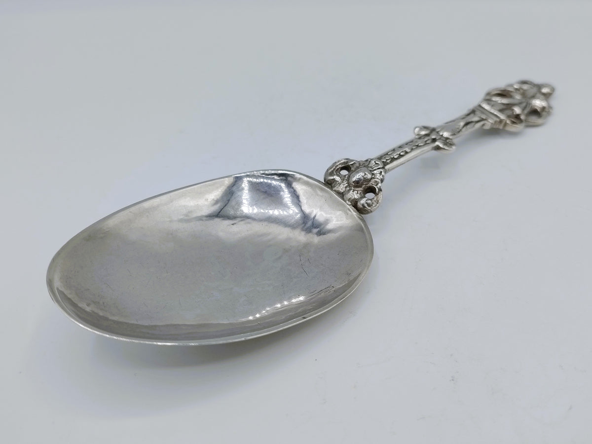 Zilveren sierlepel, S. Roorda, Franeker, ca. 1790
