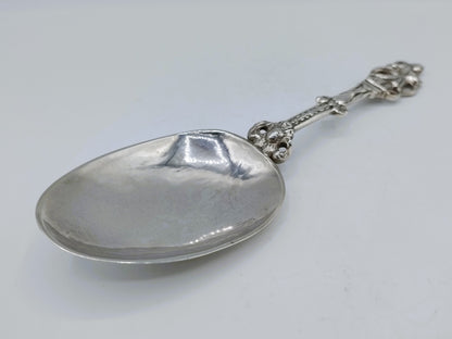 Zilveren sierlepel, S. Roorda, Franeker, ca. 1790
