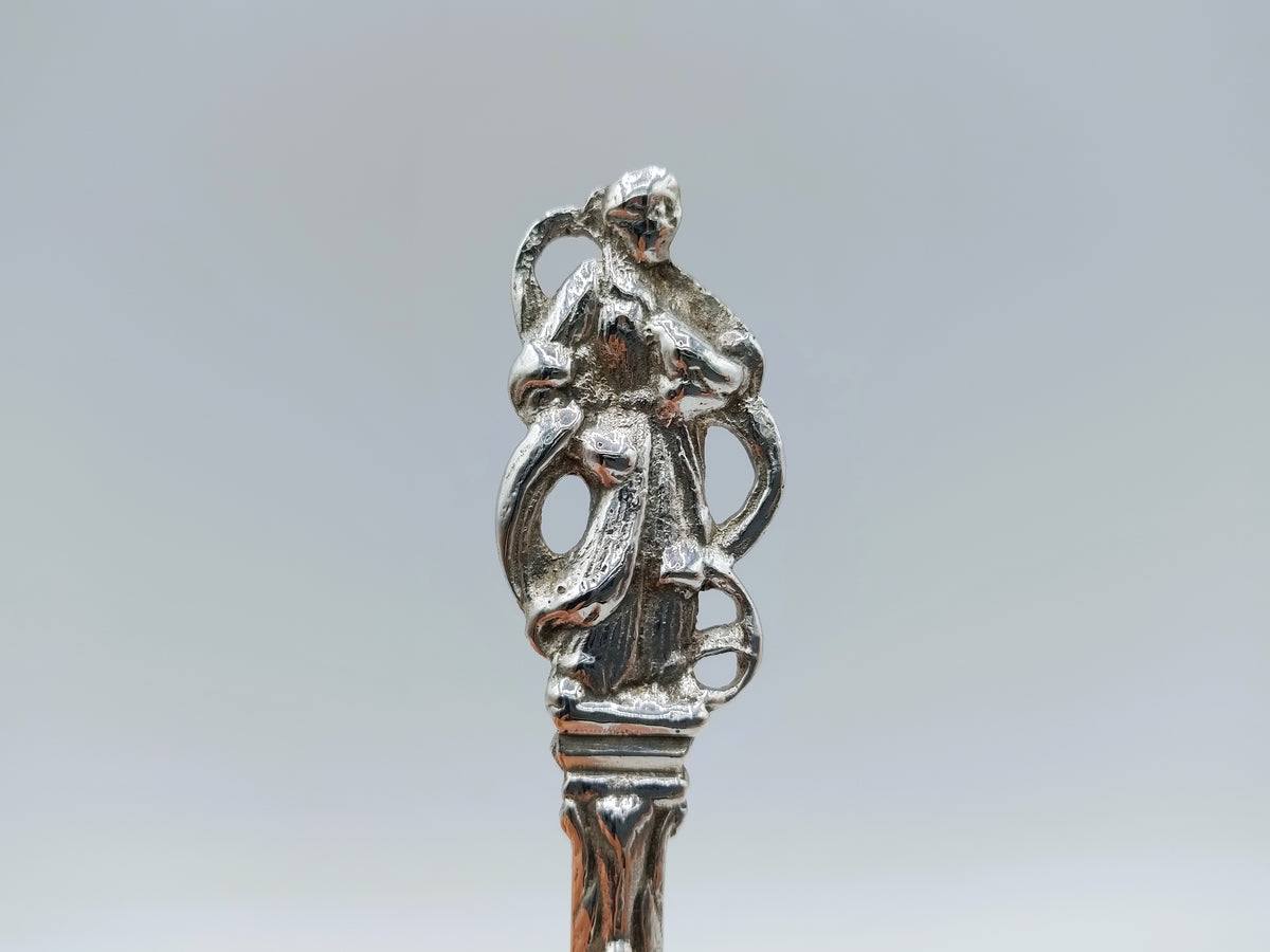 Zilveren sierlepel, S. Roorda, Franeker, ca. 1790
