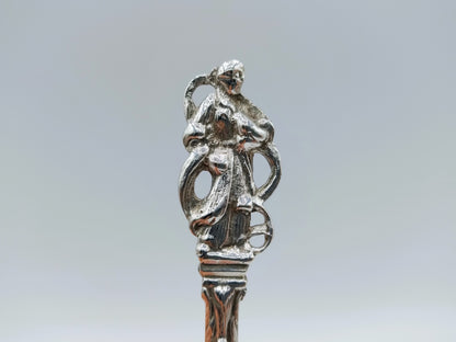 Zilveren sierlepel, S. Roorda, Franeker, ca. 1790