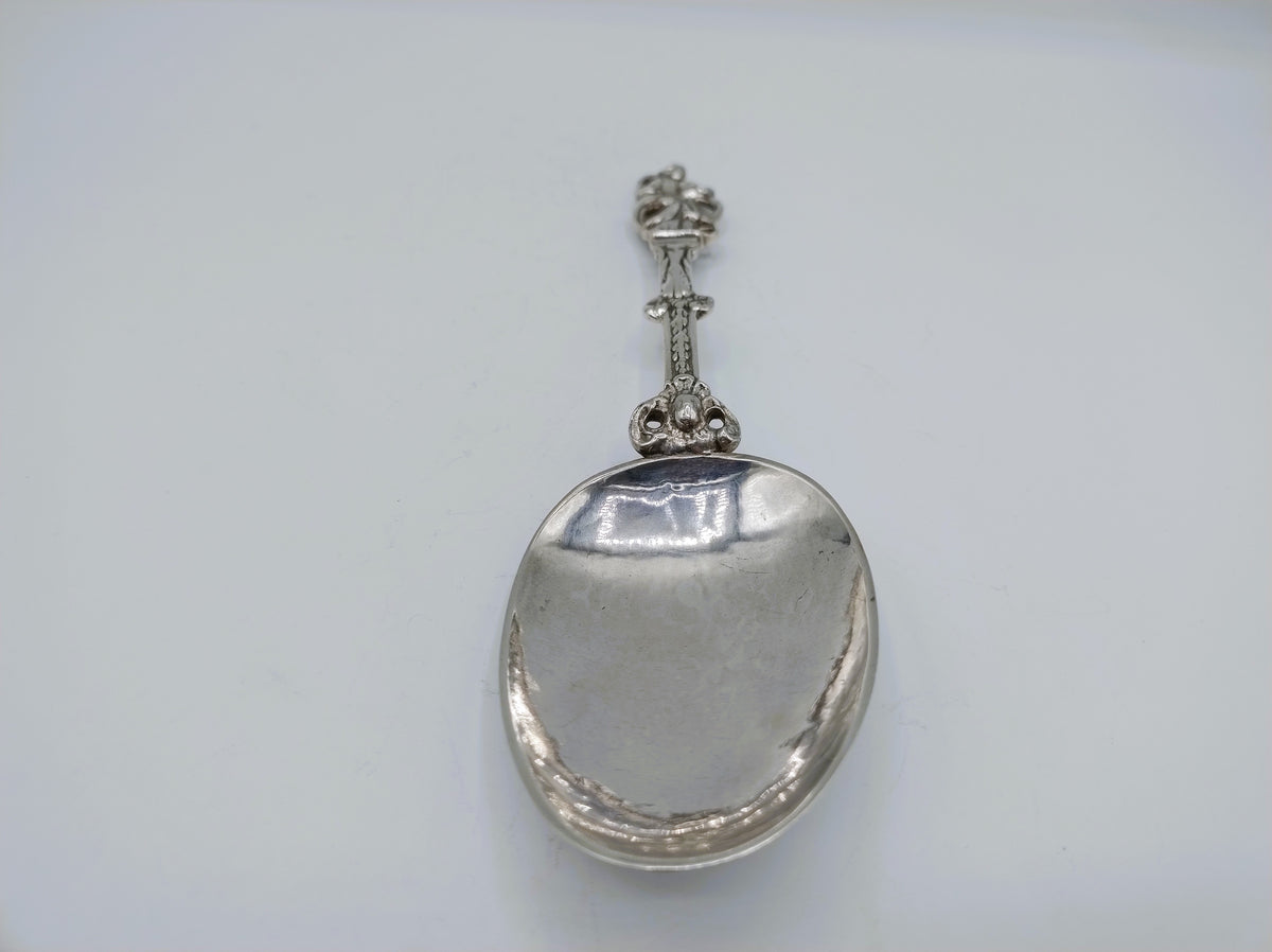 Zilveren sierlepel, S. Roorda, Franeker, ca. 1790