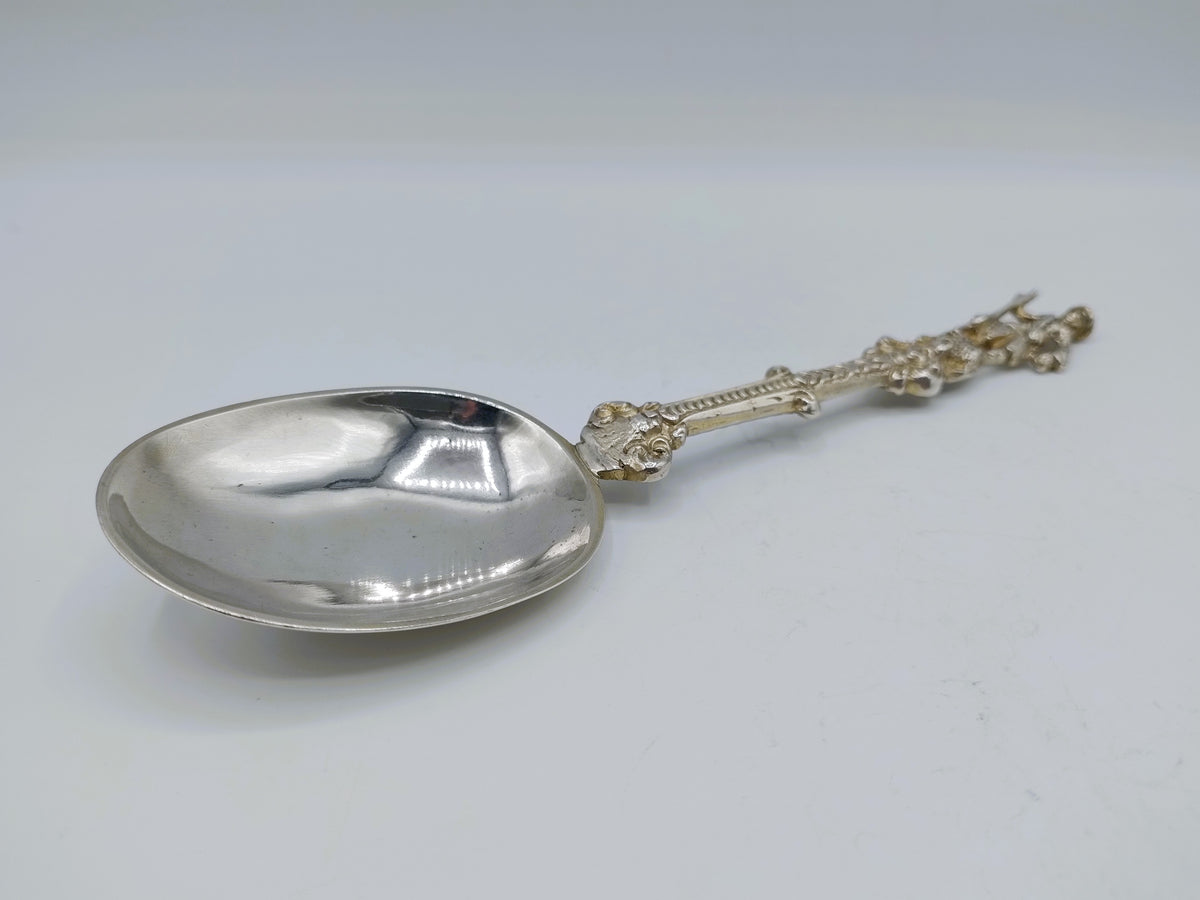 Zilveren gelegenheidslepel, Friesland, ca. 1890