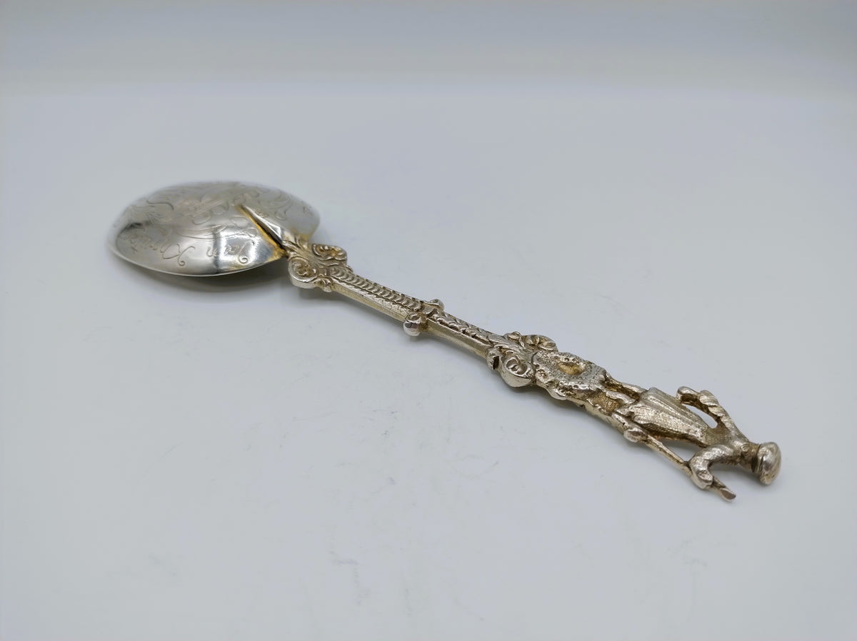 Zilveren gelegenheidslepel, Friesland, ca. 1890